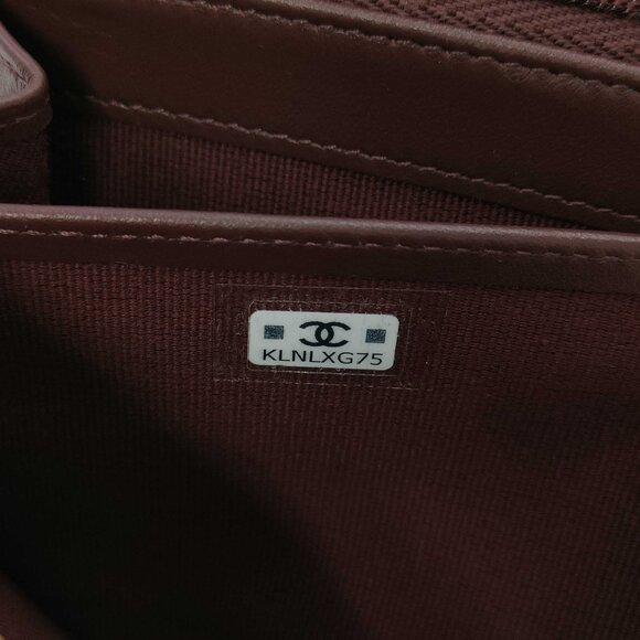 CHANEL Matelasse Caviar Leather Classic Long Zip Wallet AP0242 Black - COA inc. - Picture 11 of 17